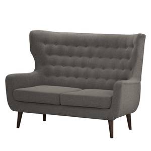 Sofa Boyka I (2-Sitzer) Webstoff Nere: Grau