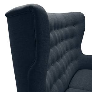 Sofa Boyka I (2-Sitzer) Webstoff Nere: Marineblau