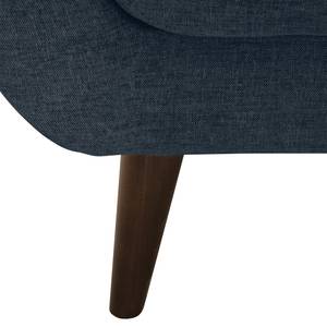 Sofa Boyka I (2-Sitzer) Webstoff Nere: Marineblau