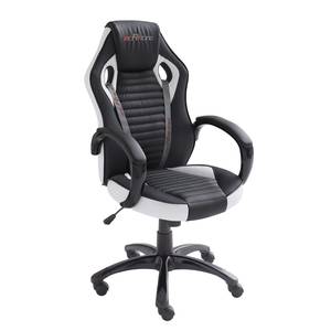 Sedia gaming Emra Similpelle / Nylon - Bianco / Nero