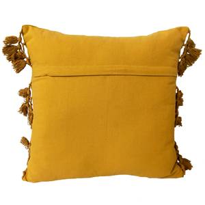 Coussins déco Himara (lot de 2) Étoffe de coton - Jaune doré