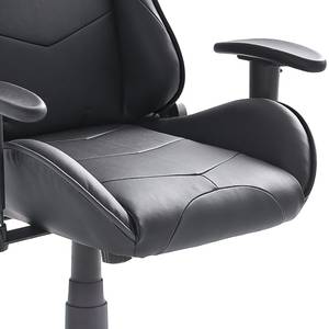 Gaming Chair mcRacer ll Kunstleder / Nylon - Schwarz