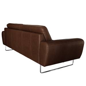 Sofa Kerman  (3-Sitzer) Echtleder - Dunkelbraun