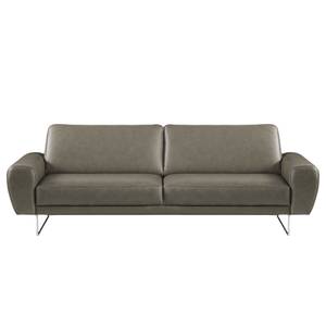 Sofa Kerman  (3-Sitzer) Echtleder - Grau