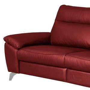 Sofa Kimball  (2,5 -Sitzer) Echtleder - Rot - Keine Funktion