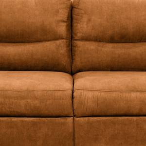 Sofa Lamexa II  (2,5 -Sitzer) Microfaser - Cognac - Keine Funktion