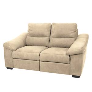 Sofa Lamexa II (2 -Sitzer) Microfaser - Warmes Beige - Keine Funktion