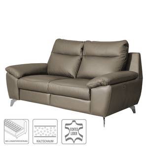 Sofa Kimball  (2 -Sitzer) Echtleder - Taupe - Relaxfunktion