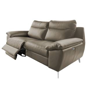 Sofa Kimball  (2 -Sitzer) Echtleder - Taupe - Relaxfunktion