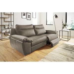 Sofa Kimball  (2,5 -Sitzer) Echtleder - Taupe - Relaxfunktion