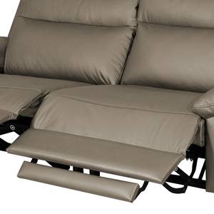 Sofa Kimball  (2,5 -Sitzer) Echtleder - Taupe - Relaxfunktion