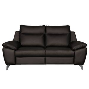 Sofa Kimball  (2 -Sitzer) Echtleder - Dunkelbraun - Relaxfunktion