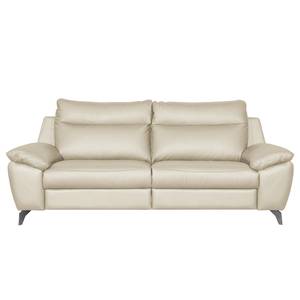 Sofa Kimball  (2,5 -Sitzer) Echtleder - Creme - Relaxfunktion