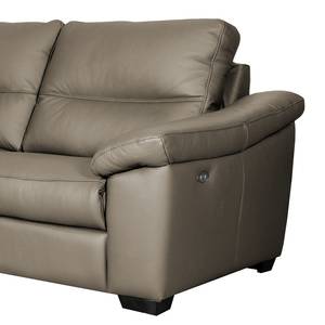 Sofa Lamexa I  (2,5 -Sitzer) Echtleder - Taupe - Relaxfunktion