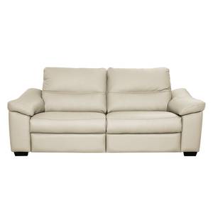 Sofa Lamexa I  (2,5 -Sitzer) Echtleder - Creme - Relaxfunktion