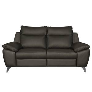 Sofa Kimball  (2 -Sitzer) Echtleder - Dunkelgrau - Relaxfunktion