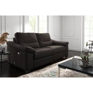 Sofa Lamexa I (2 -Sitzer) Echtleder - Dunkelbraun - Relaxfunktion