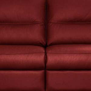 Sofa Lamexa I (2 -Sitzer) Echtleder - Rot - Relaxfunktion