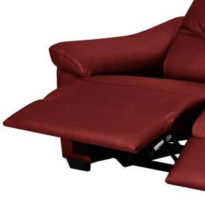 Sofa Lamexa I  (2,5 -Sitzer) Echtleder - Rot - Relaxfunktion