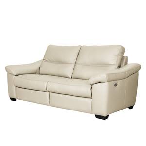 Sofa Lamexa I (2 -Sitzer) Echtleder - Creme - Relaxfunktion