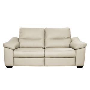 Sofa Lamexa I (2 -Sitzer) Echtleder - Creme - Relaxfunktion