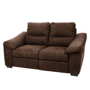 Sofa Lamexa II (2 -Sitzer) Microfaser - Mokka - Relaxfunktion