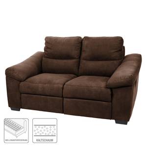 Sofa Lamexa II (2 -Sitzer) Microfaser - Mokka - Relaxfunktion