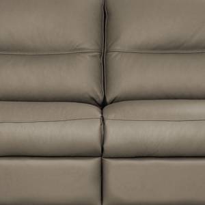 Sofa Lamexa I (2 -Sitzer) Echtleder - Taupe - Relaxfunktion