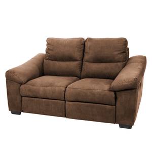 Sofa Lamexa II (2 -Sitzer) Microfaser - Braun - Relaxfunktion