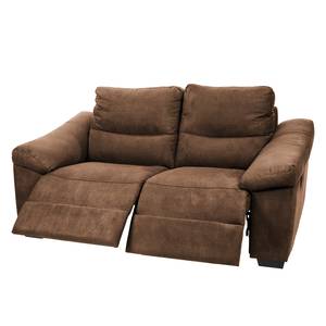 Sofa Lamexa II (2 -Sitzer) Microfaser - Braun - Relaxfunktion