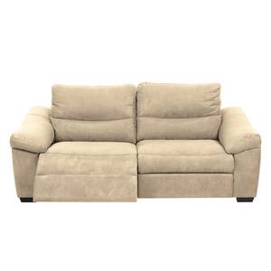 Sofa Lamexa II  (2,5 -Sitzer) Microfaser - Warmes Beige - Relaxfunktion