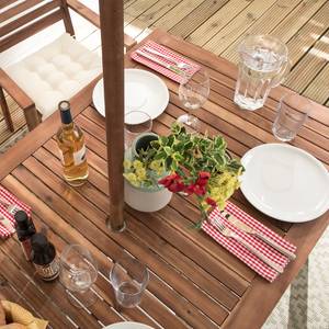 Table de jardin Mimo I Acacia massif - Marron