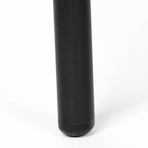 Armleunstoelen Barra (set van 2) fluweel/metaal - zwart - Roze
