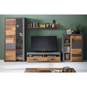 Tv-meubel Indy Bruin - Plaatmateriaal - 139 x 41 x 40 cm