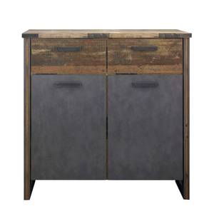 Commode Prime II Imitation pin recyclé / Anthracite