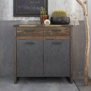 Commode Prime II Imitation pin recyclé / Anthracite