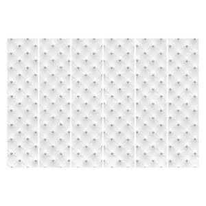 Schuifgordijnen Diamant Luxe (6-delig) microvezel - Wandmontage