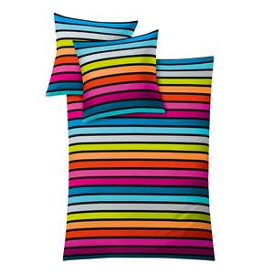 Parure de lit Rimini Coton - Multicolore - 155 x 220 cm + oreiller 80 x 80 cm