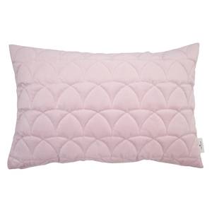 Kissenbezug T-Quilted Seashell Samt - Rosa