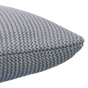 Housse de coussin T-Plain Knit Microfibre - Gris clair