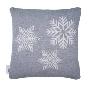 Housse de coussin T-Diamond Dust Coton - Gris clair / Gris