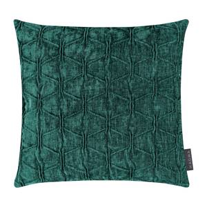 Housse de coussin Matrix Tissu mélangé - Vert sapin