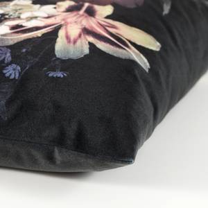 Housse de coussin Beverly II Tissu mélangé - Noir / Cuivre