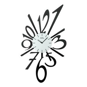 Horloge murale La Calera Quartz - Noir