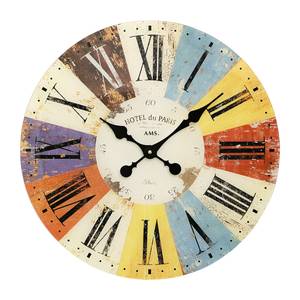 Horloge murale Amparo Quartz - Multicolore