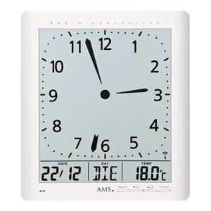 Horloge murale Banya II Horloge digitale - Blanc