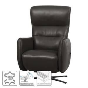 Relaxfauteuil Amapa echt leer - Bizonbruin