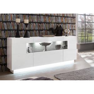 Buffet Bylas Blanc brillant / Blanc mat - Blanc brillant