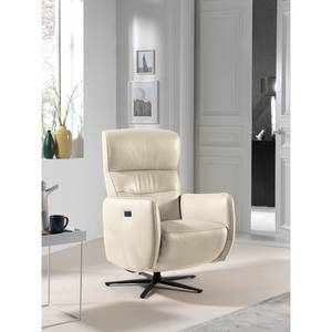 Relaxfauteuil Amapa echt leer - Crème