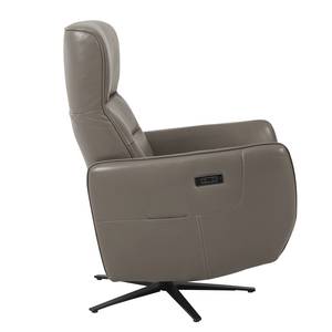 Relaxfauteuil Amapa echt leer - Grijs